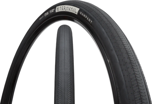 New! Single Teravail Rampart Light & Supple 700c x 38mm All-Road Tubeless Tire