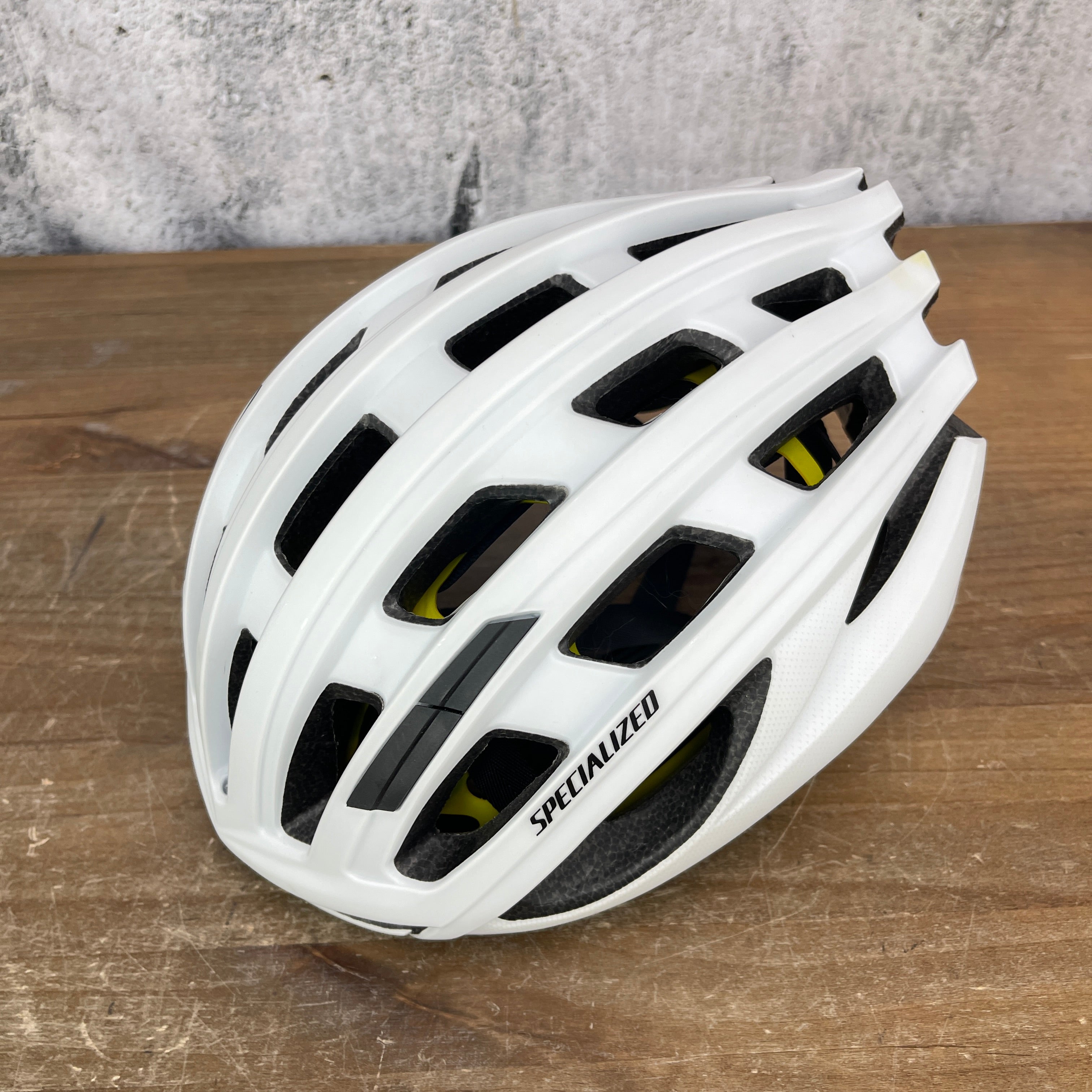 Worn Once! Specialized Propero 3 Mips & Angi Small 51-56cm Cycling Helmet  White