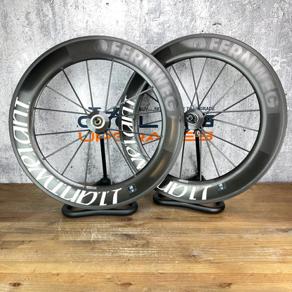 Mint! Lightweight Fernweg C 85 Schwarz Carbon Clincher Wheelset Ceramicspeed