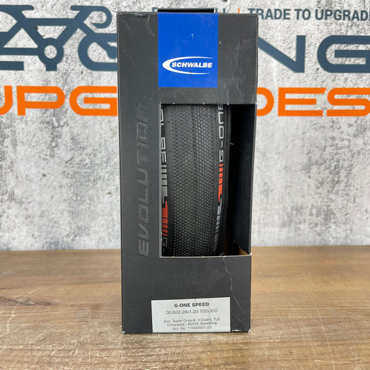 New! Schwalbe G-One Speed 700c x 30mm TLE Tubeless Single Tire