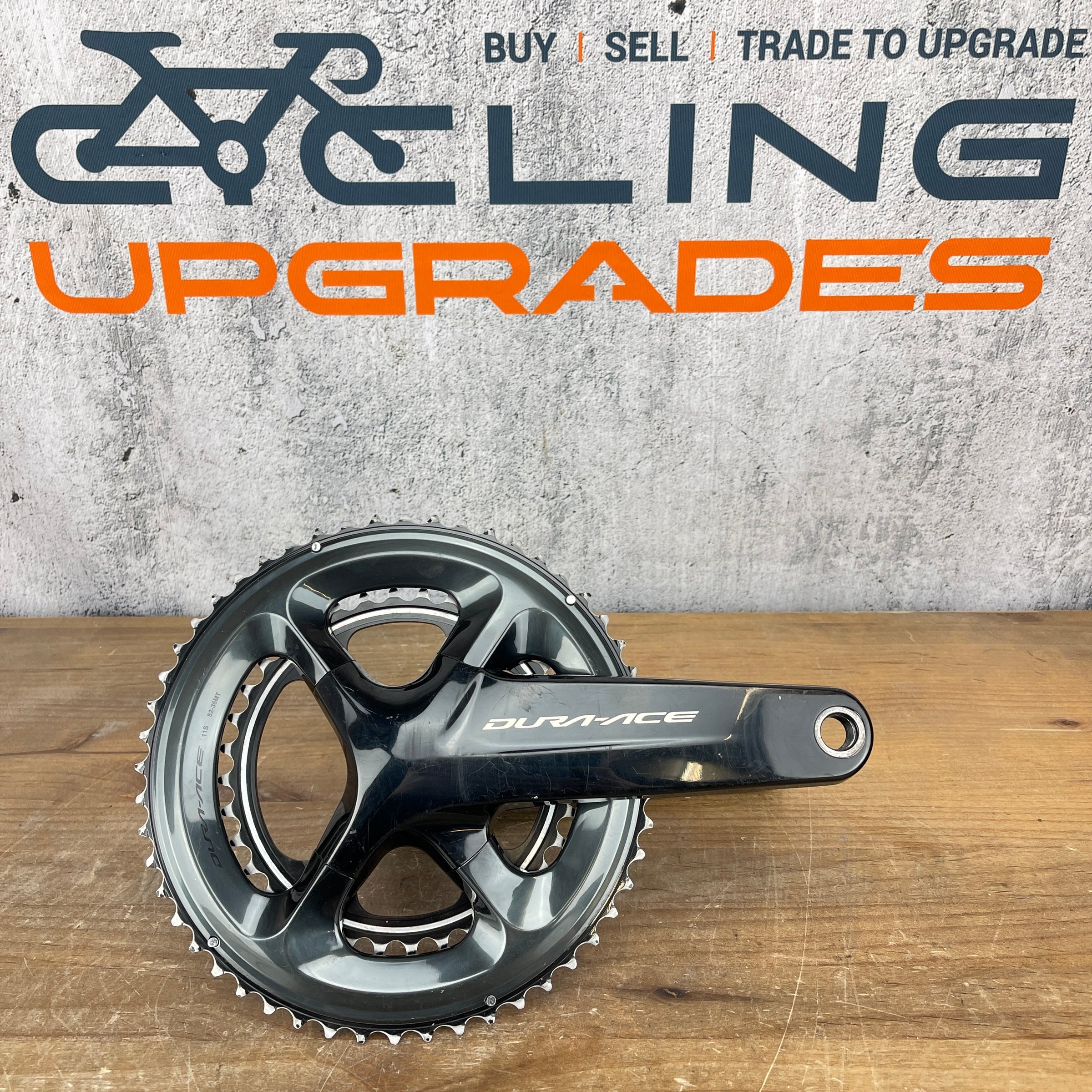 Shimano Dura Ace FC-R9100 175mm 52/36t 11-Speed Road Bike Crankset 642g