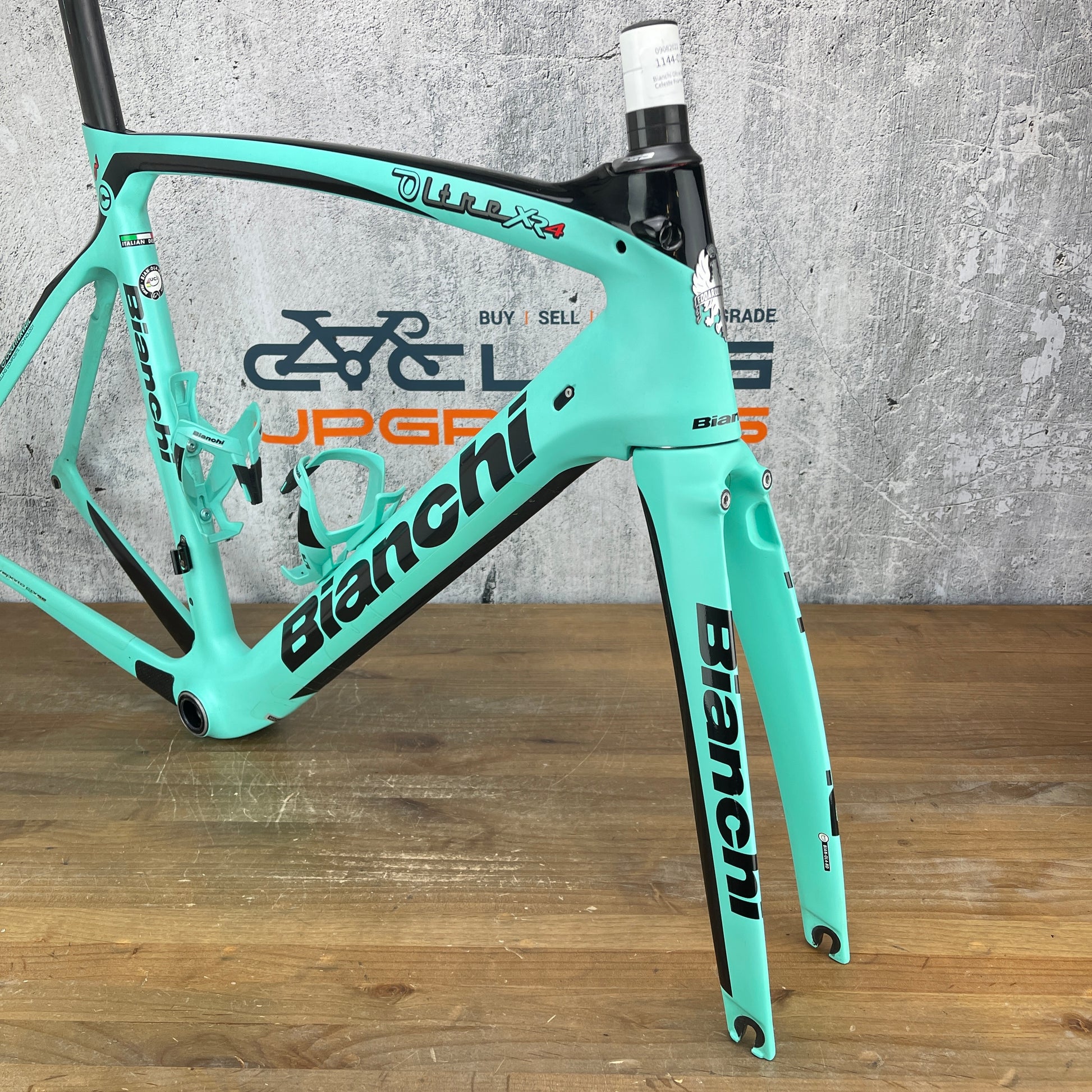 bianchi oltre xr4 rim frameset