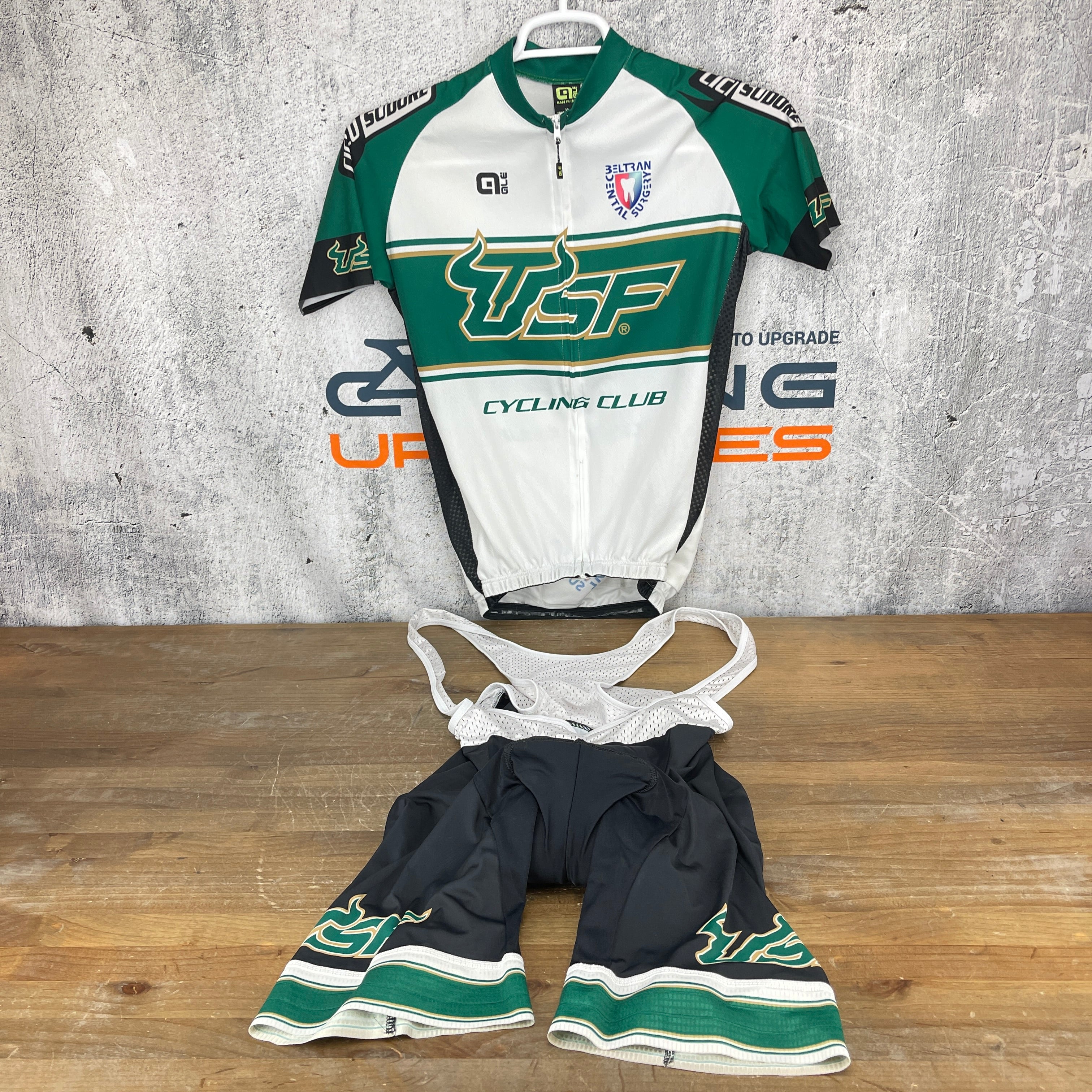 ALE USF Cycling Club Mens XL University of South Florida Cycling Bib