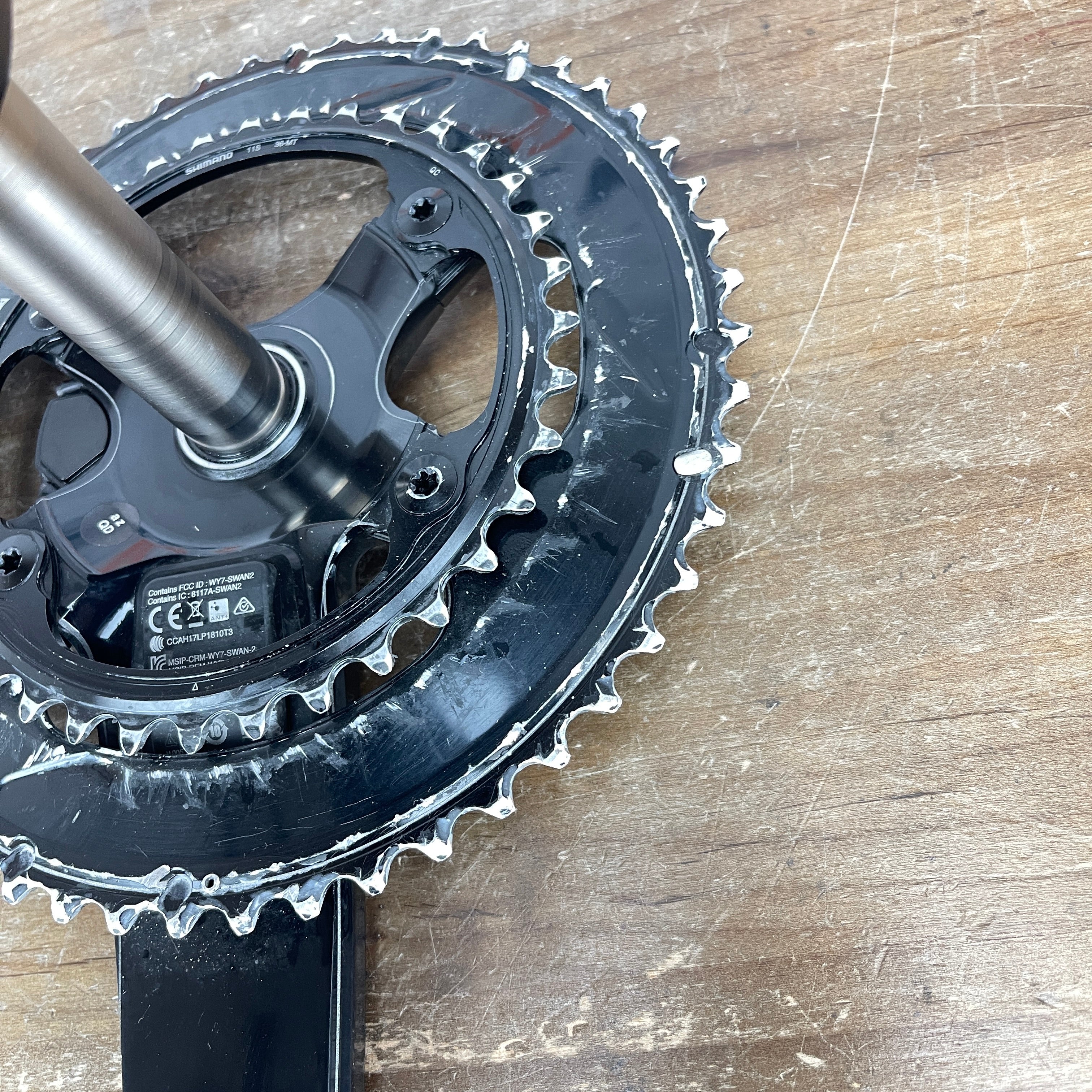 Shimano Dura Ace FC-R9100-P 175mm 52/36t Power Meter Crankset