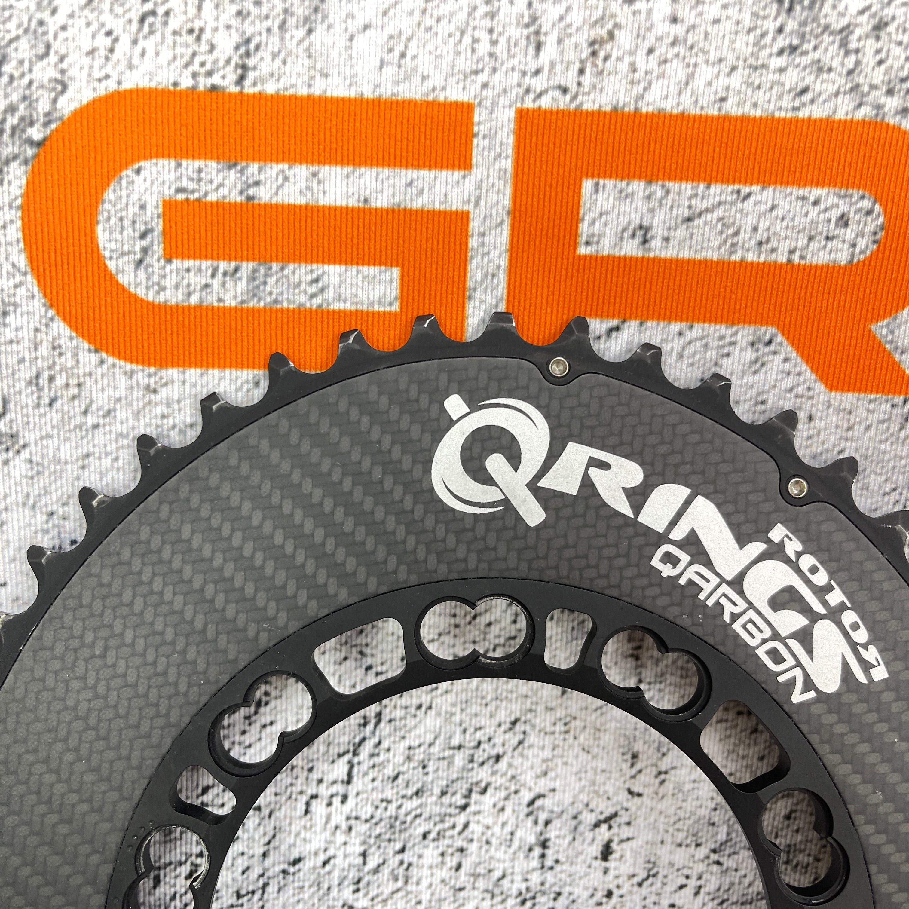 Rotor Q-Rings Qarbon 50/34t 110BCD 11-Speed Aero Road Bike Chainrings –  CyclingUpgrades.com