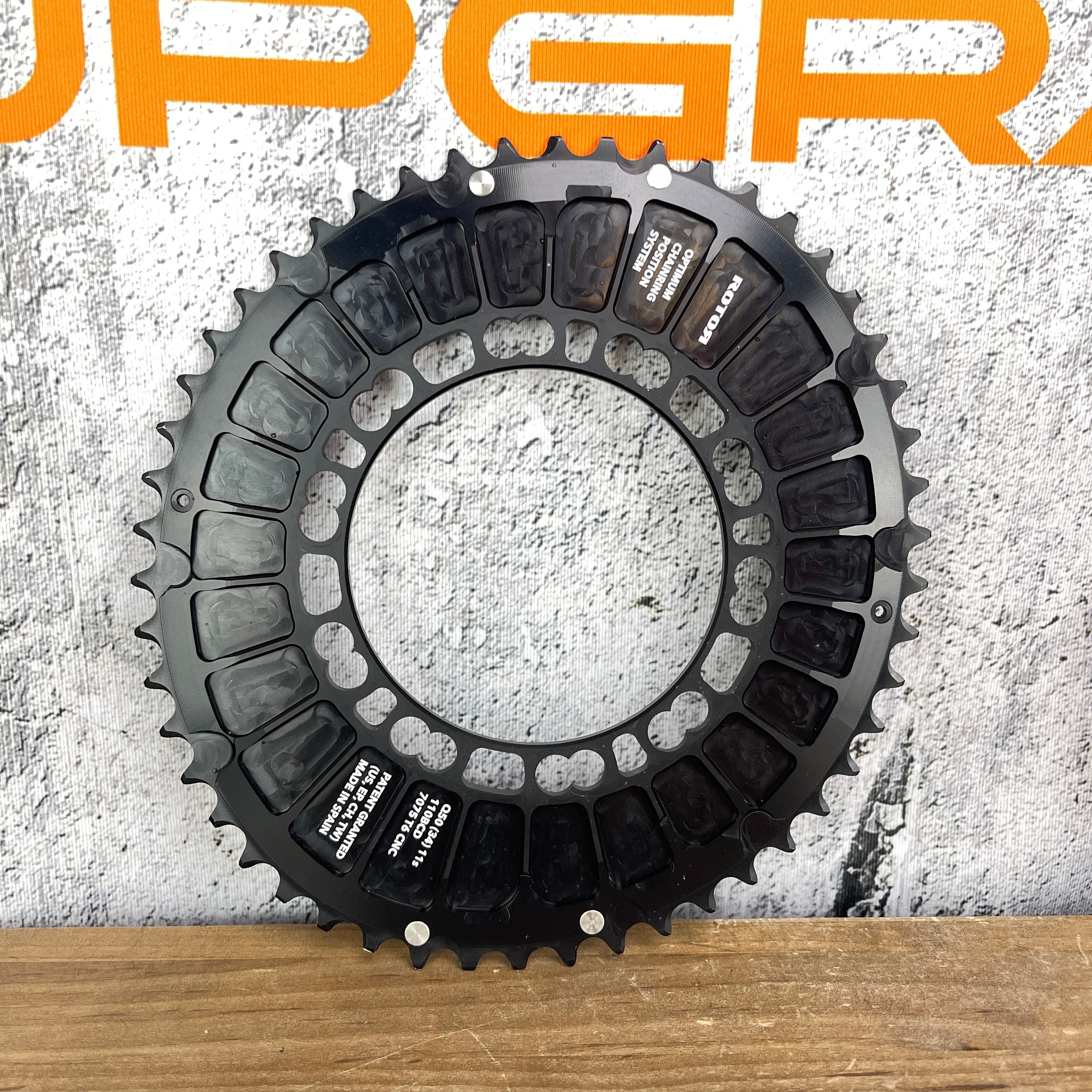 Rotor Q-Rings Qarbon 50/34t 110BCD 11-Speed Aero Road Bike Chainrings –  CyclingUpgrades.com