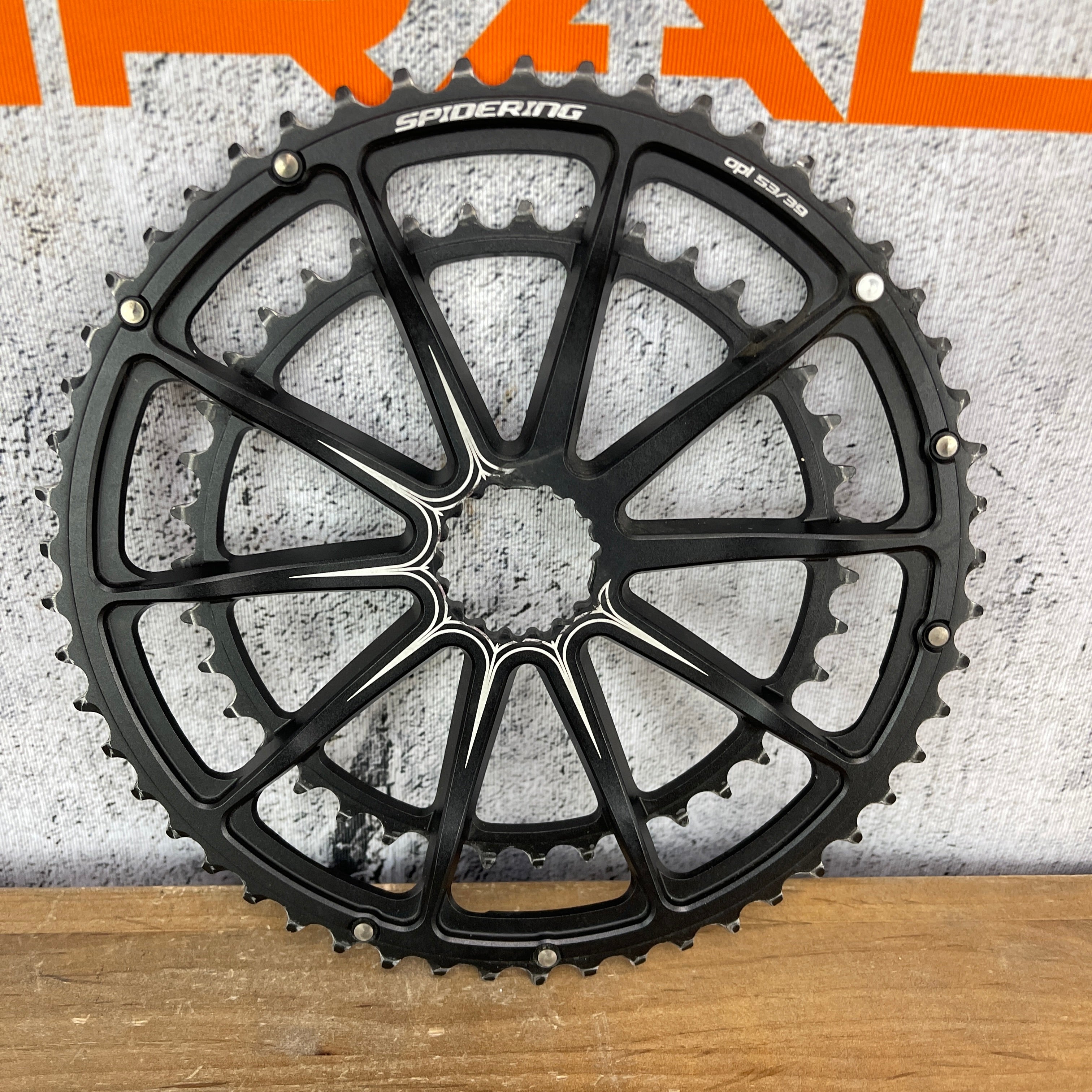 Cannondale Spidering OPI 53/39t 10-arm Hollowgram Road Bike Chainrings –  CyclingUpgrades.com