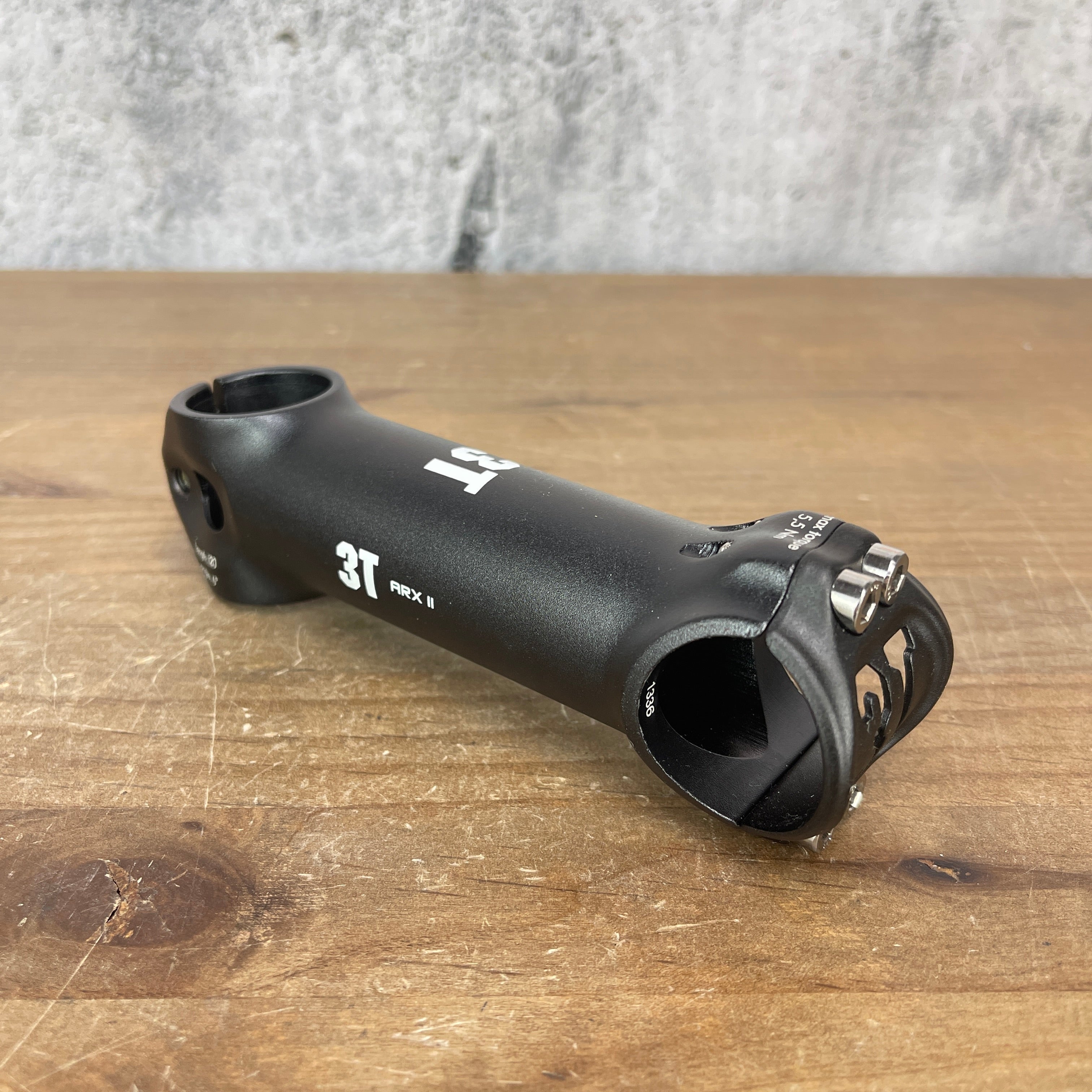 3T ARX II 120mm Alloy Stem 31.8 mm ±6 Degree 1 1/8 in 173g Black –  CyclingUpgrades.com