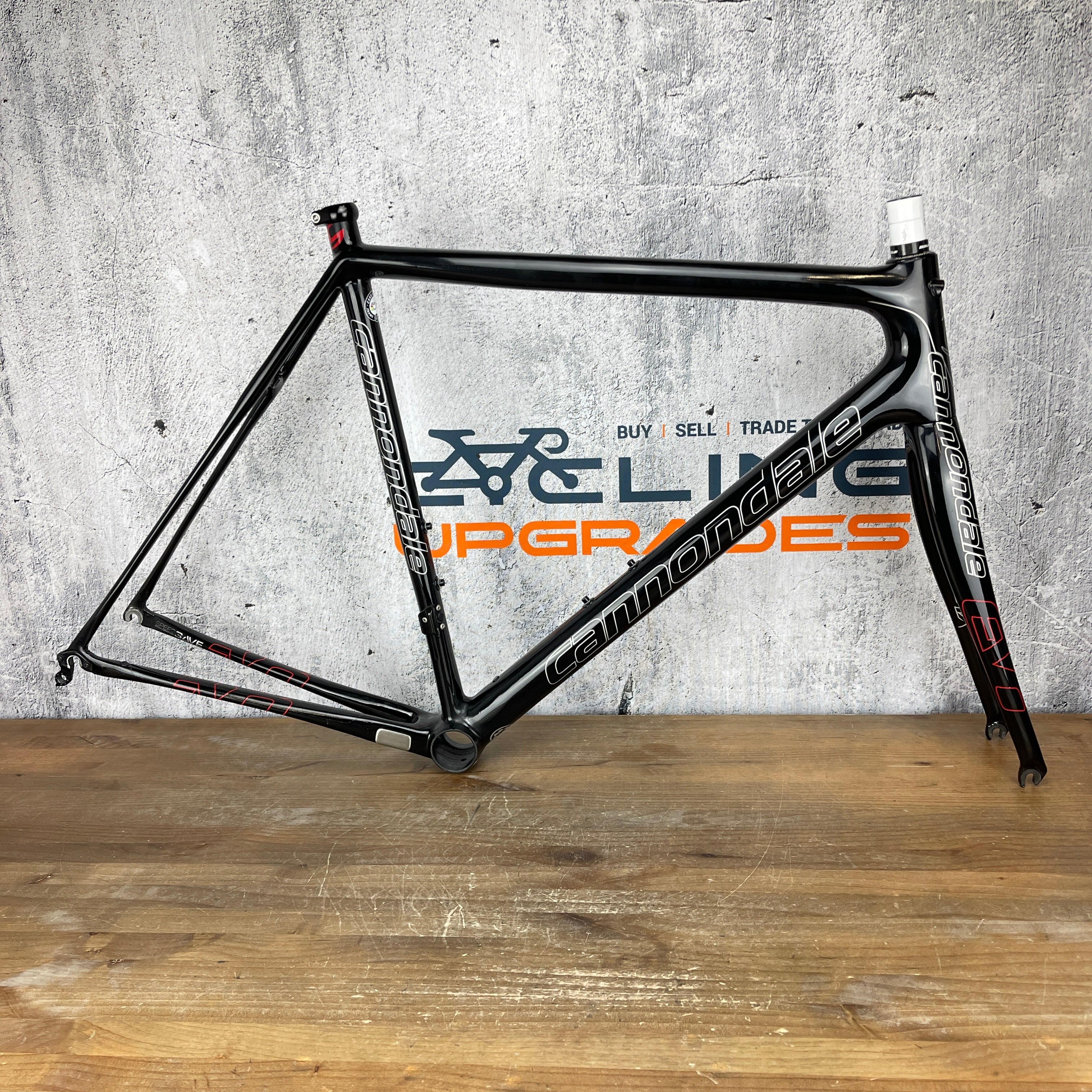 2013 Cannondale Supersix EVO Di2 56cm Rim Brake Carbon Frameset