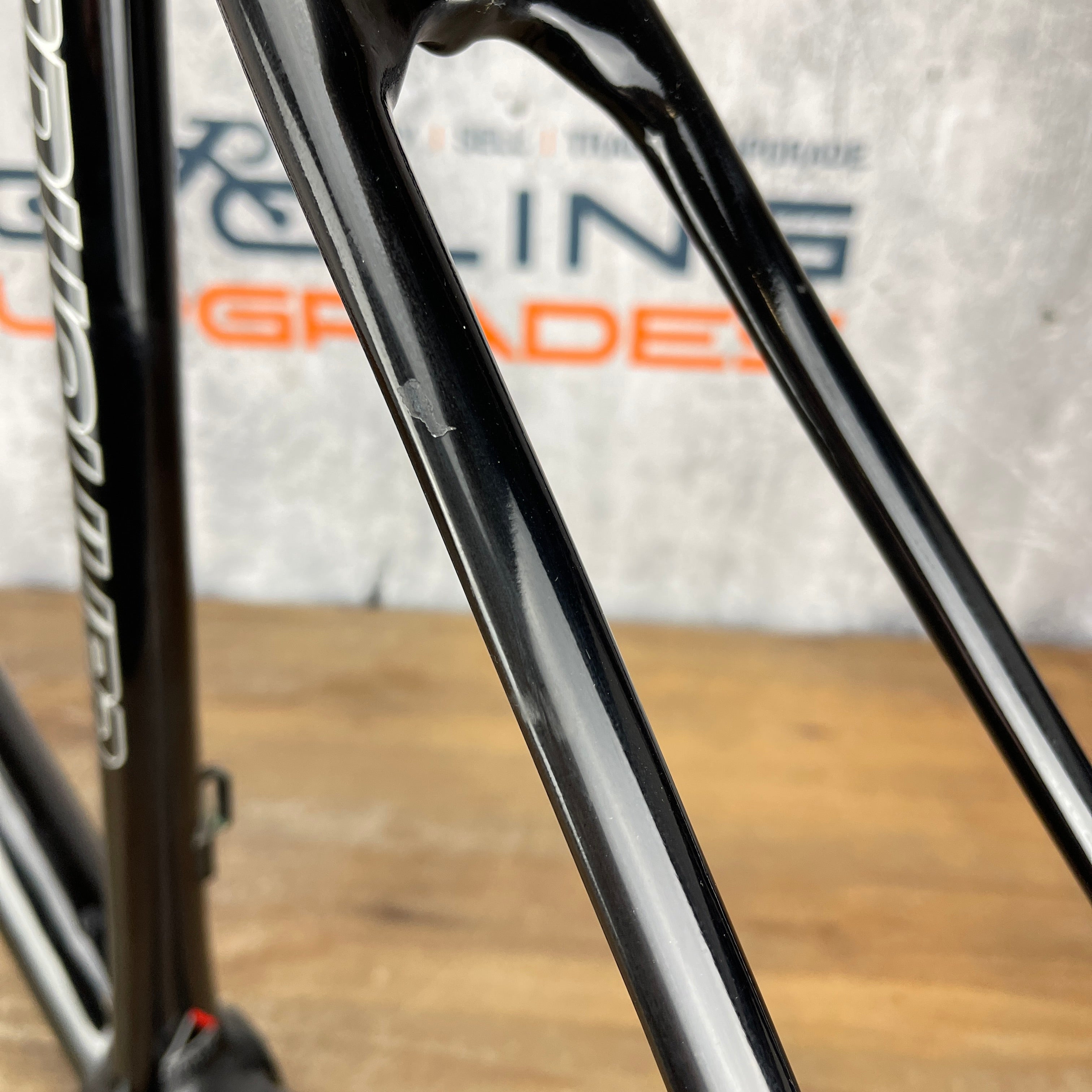 2013 Cannondale Supersix EVO Di2 56cm Rim Brake Carbon Frameset 700c 1 –  CyclingUpgrades.com