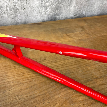 New! Milano 3V Wing TIG Red 55cm Rim Brake Steel Road Bike Frameset 700c